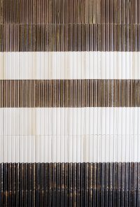 Fluted Ceramic Tile Bronze - Image 2