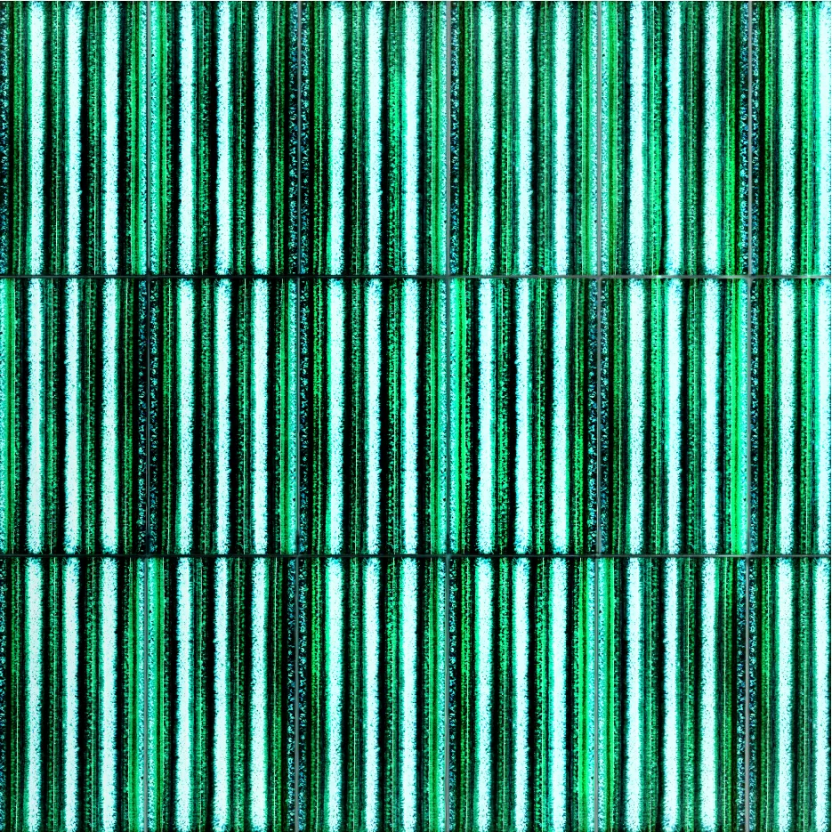 1241_Fluted_Tiles_Turquoise_1 Fluted Tiles Turquoise - Image 1