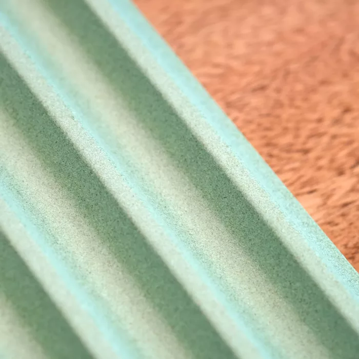 Fluted Ceramic Tile Green Matt - Image 4