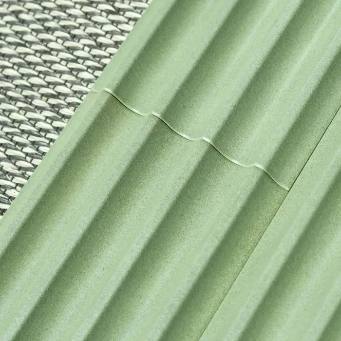 Fluted Ceramic Tile Green Matt - Image 7