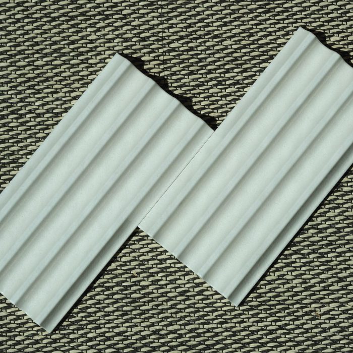 Fluted Tiles White Glossy - Image 3