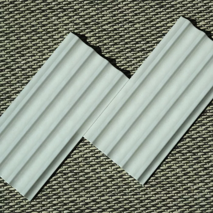 Fluted Tiles White Glossy - Image 3