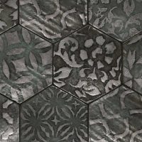 Hexagon Tiles Decoration Gray - Image 2