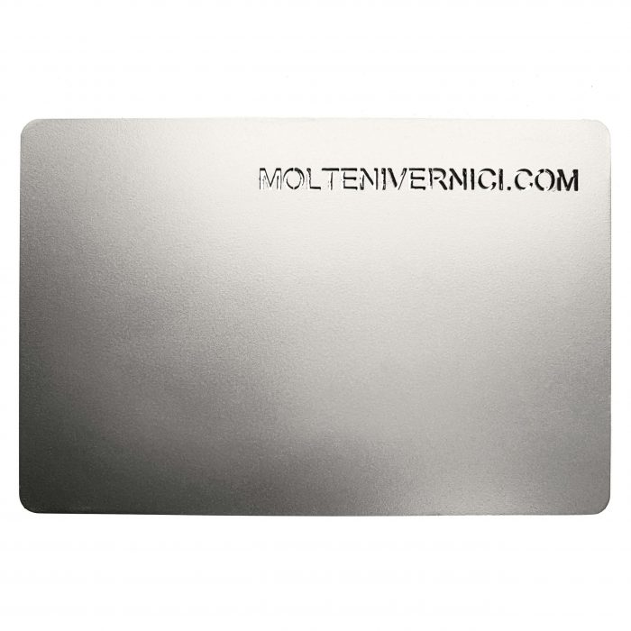 Never Alluminio Flat Metal Varnish - Image 2