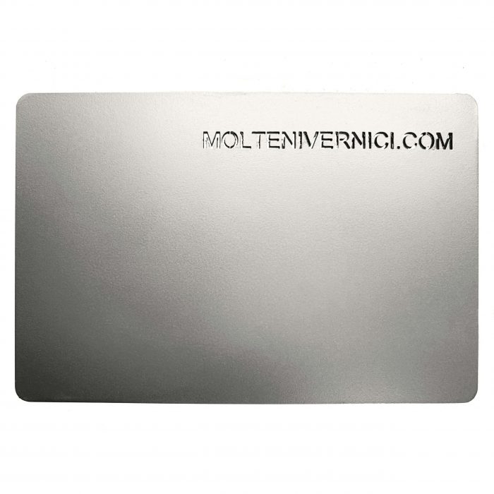 Never Steel Grey  Flat Metal Varnish - Image 3