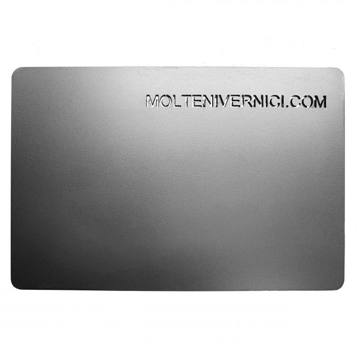 Never Cromo Black Flat Metal Varnish - Image 2