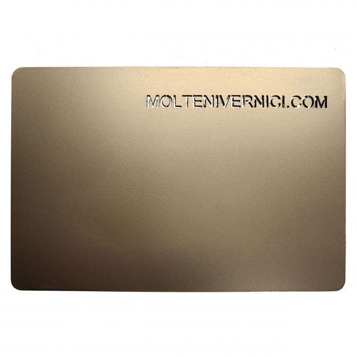 Never Bronzo Dark Flat Metal Varnish - Image 2