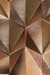 Hexagon 3D Tile - Metal Effect - Image 7