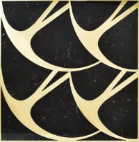 Pattern Black & Gold