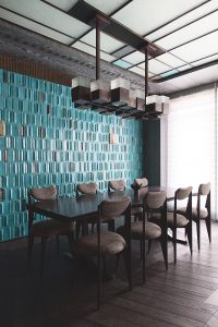 Doria Tiles - Blue Glossy Flamed - Image 7