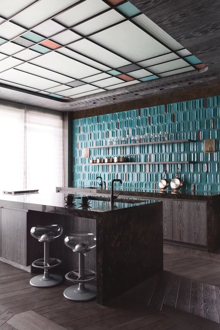 Doria Tiles - Flamed Effect Green - Image 8