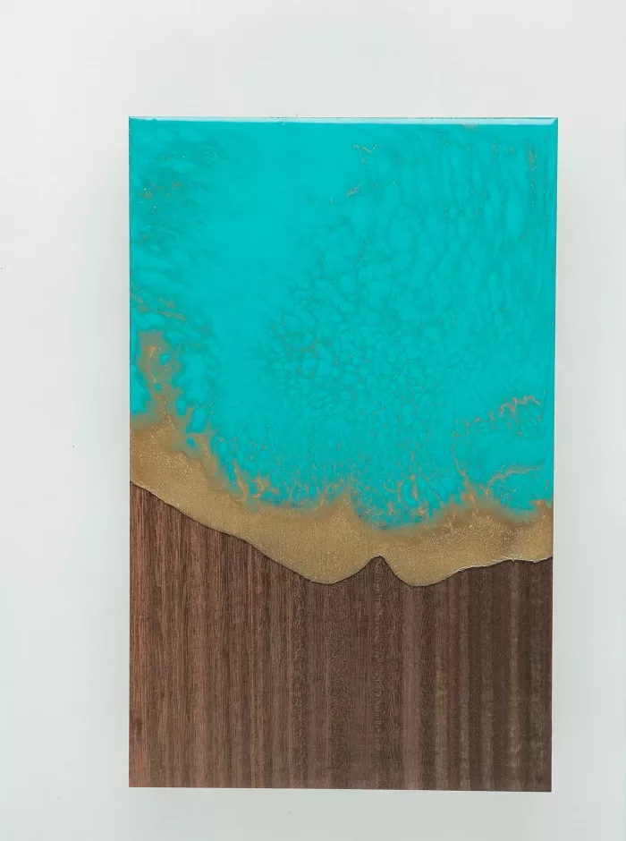 Turchese Malachite Liquid Ceramic Effect Varnish - Image 3