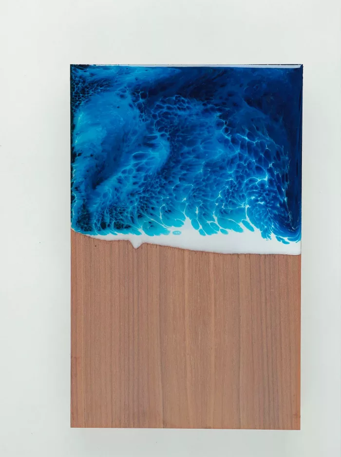 Blu Agata Liquid Ceramic Effect Varnish - Image 3