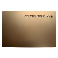 Never Bronzo Scuro Flat Metal Varnish - Image 2