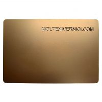 Never Bronzo Oro Flat Metal Varnish - Image 2