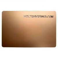 Never Acciaio Bronzo Flat Metal Varnish - Image 2