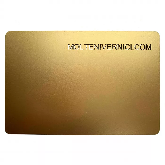 Never Oro Naturale Flat Metal Varnish - Image 2
