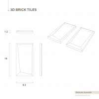 3D Brick Tile - Image 3