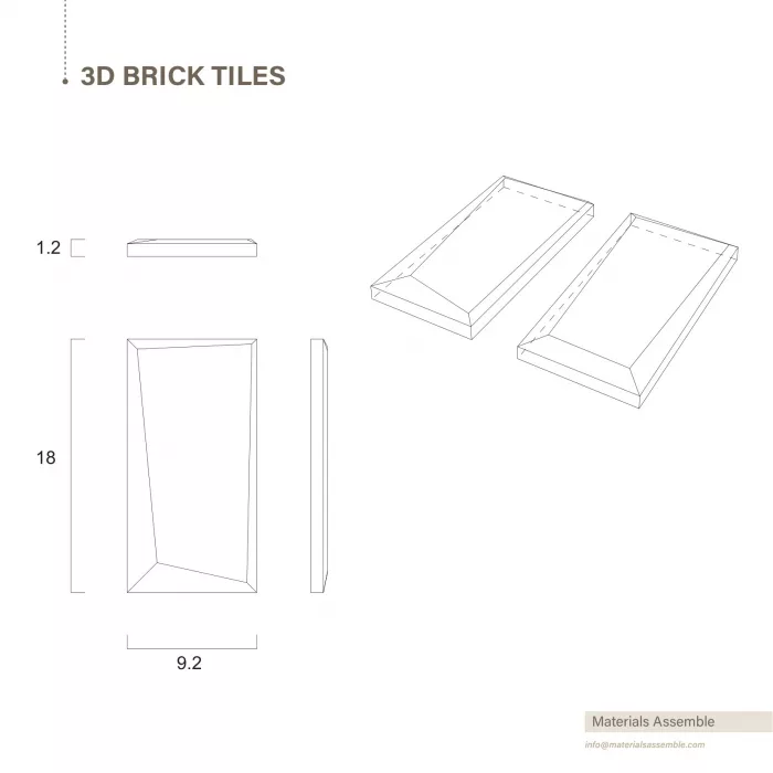 3D Brick Tile - Image 3