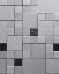Square Tiles White & Cream