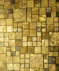 Square Cotto Tiles Mix Gold