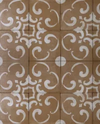 Square Cotto Tiles Decorations