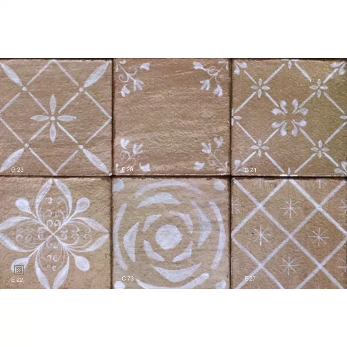 Square Cotto Tiles Decorations - Image 2