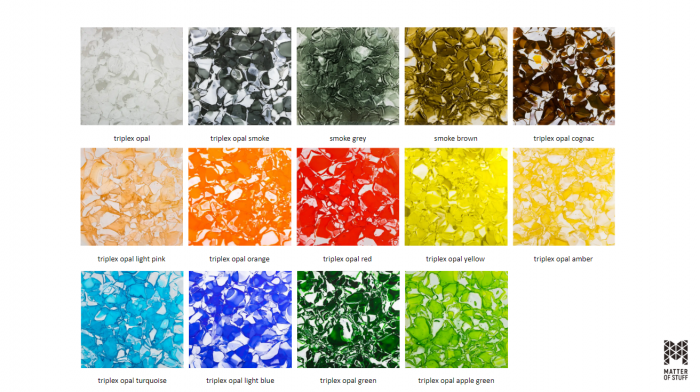 Smoke Brown Recycled Glass - Image 2