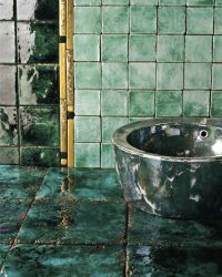 Square Cotto Tiles Green