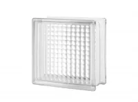Cross Ribbed Glass Block