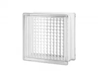 Cross Ribbed Glass Block
