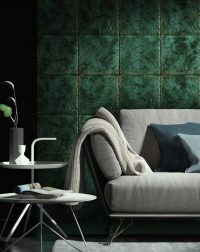 Square Cotto Tiles Dark Green
