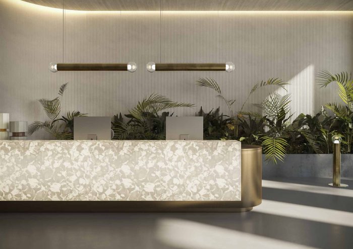 Light Blue Recycled Blown Glass - Image 6