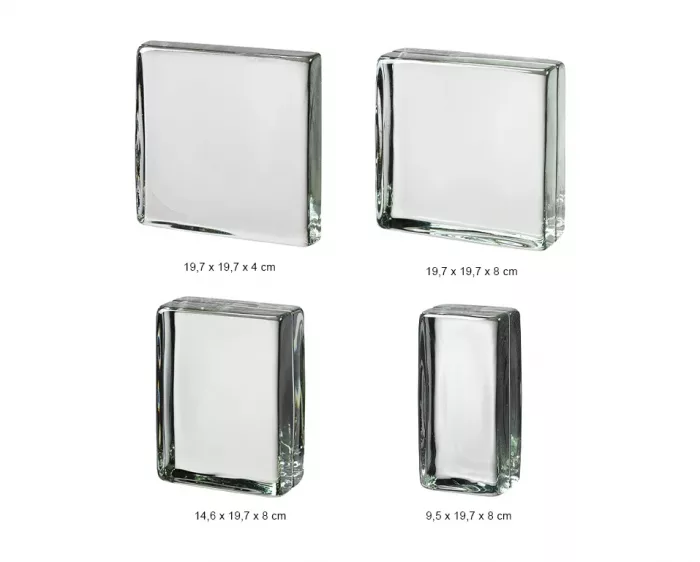 Vistabrik 483 Clear Glass Brick - Image 2