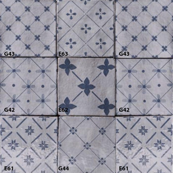 Square Cotto Tiles Decorations Mix - Image 2
