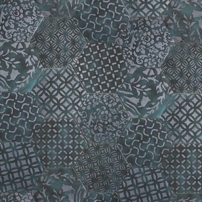Hexagon Tiles Decorations Sage Green - Image 2