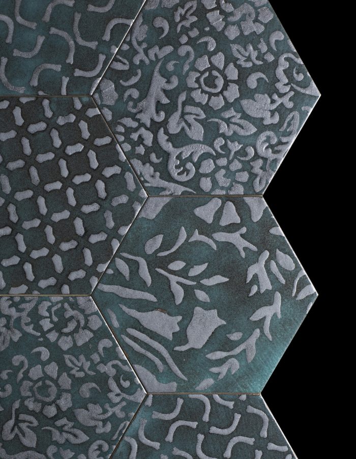 Hexagon Tiles Decorations Sage Green - Image 4
