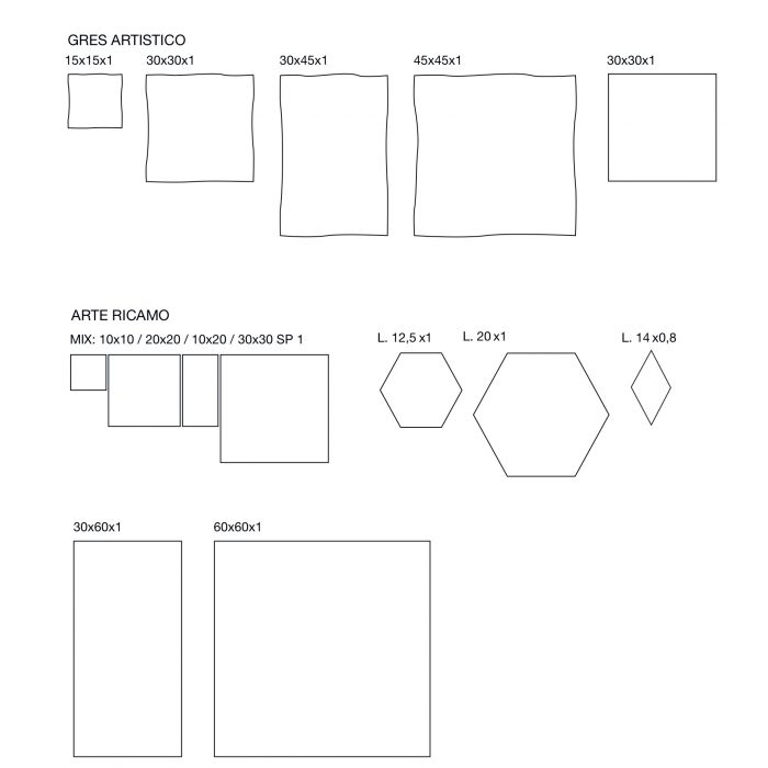 Square Tiles Decorations Gray - Image 8