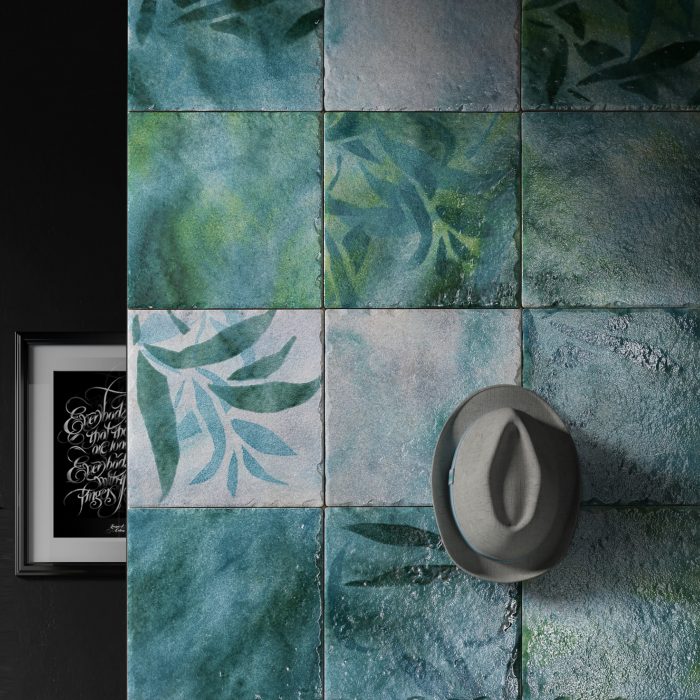 Square Tiles Floral Decorations - Image 7