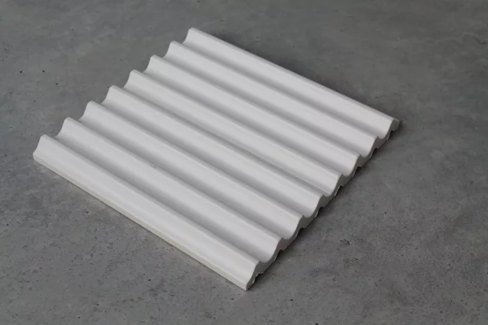 Fluted Tiles White Glossy - Image 7