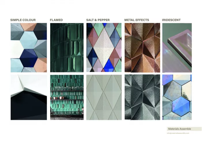 Hexagon 3D Tile - Metal Effect - Image 4