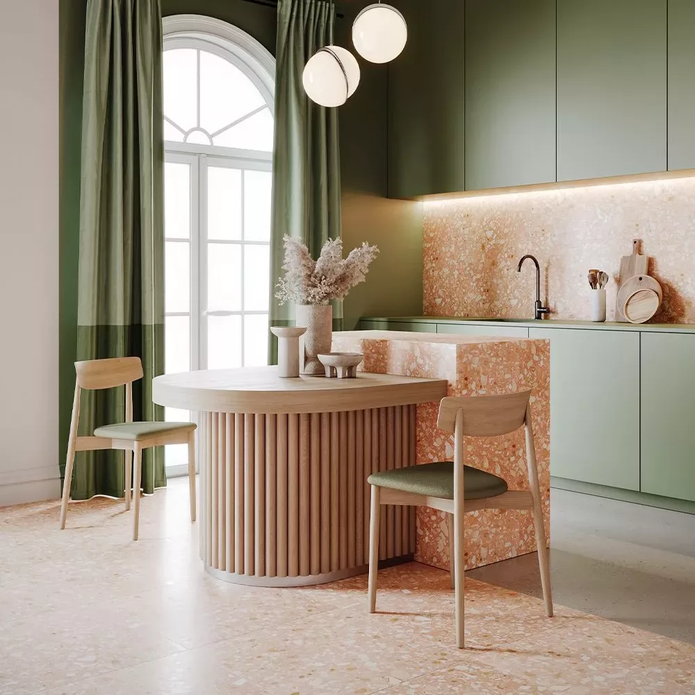 MA_RECYCLED_TERRAZZO_PINK_PAMPAS_02 Pink Pampas Terrazzo Slabs - Image 1