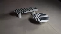 The Veiled Oval Side Table - Image 5