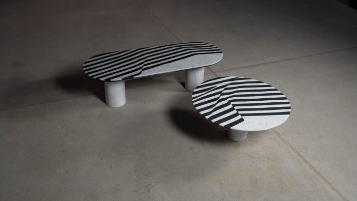 The Veiled Oval Side Table - Image 5