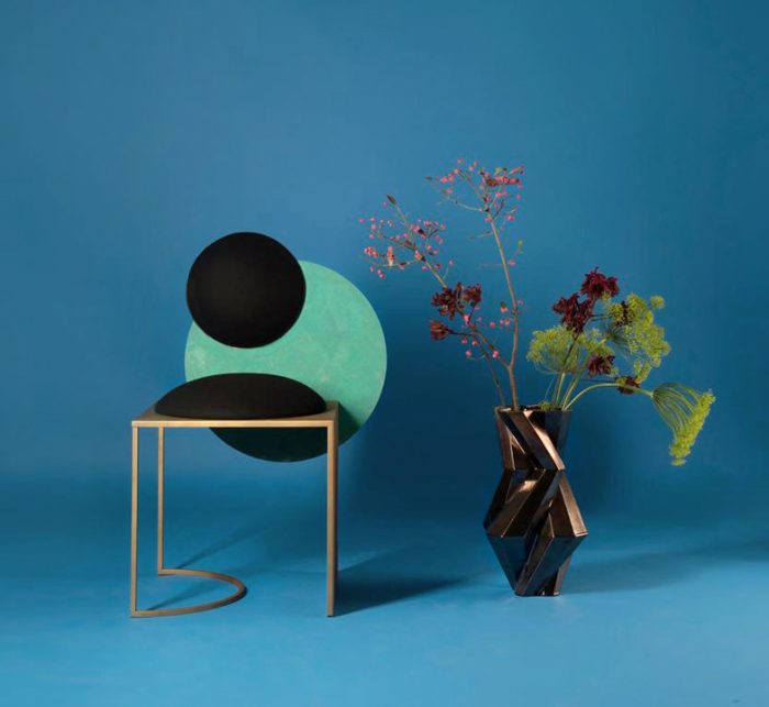 Celeste Chair - Copper & Wool - Image 2