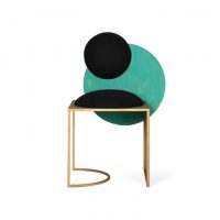 Celeste Chair - Copper & Wool - Image 3