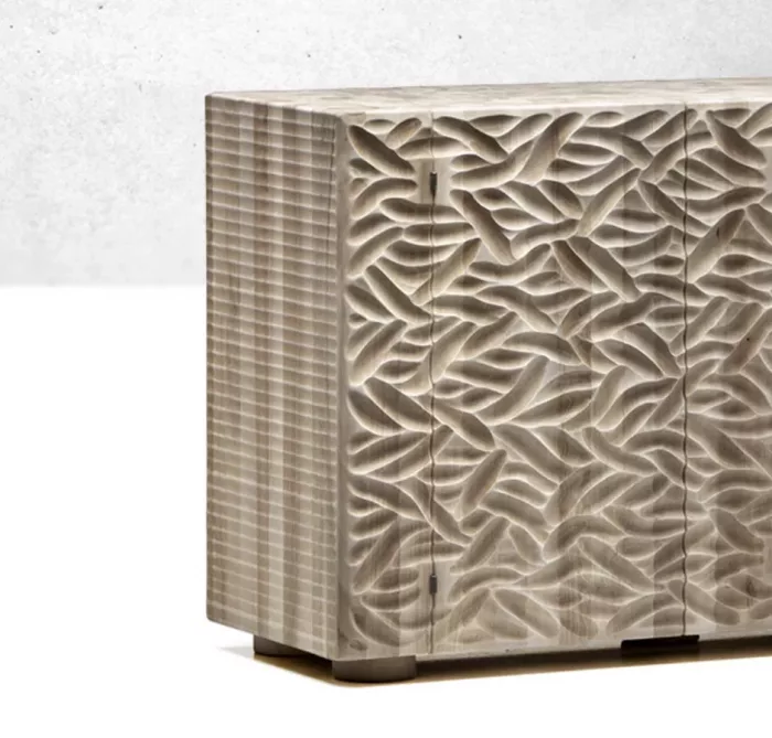Pontenove Hand Craved Sideboard - Image 3