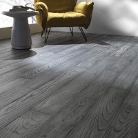 Duotone dark grey parquet