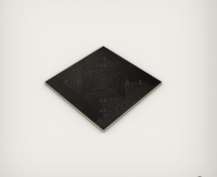 Stud Black dark parquet