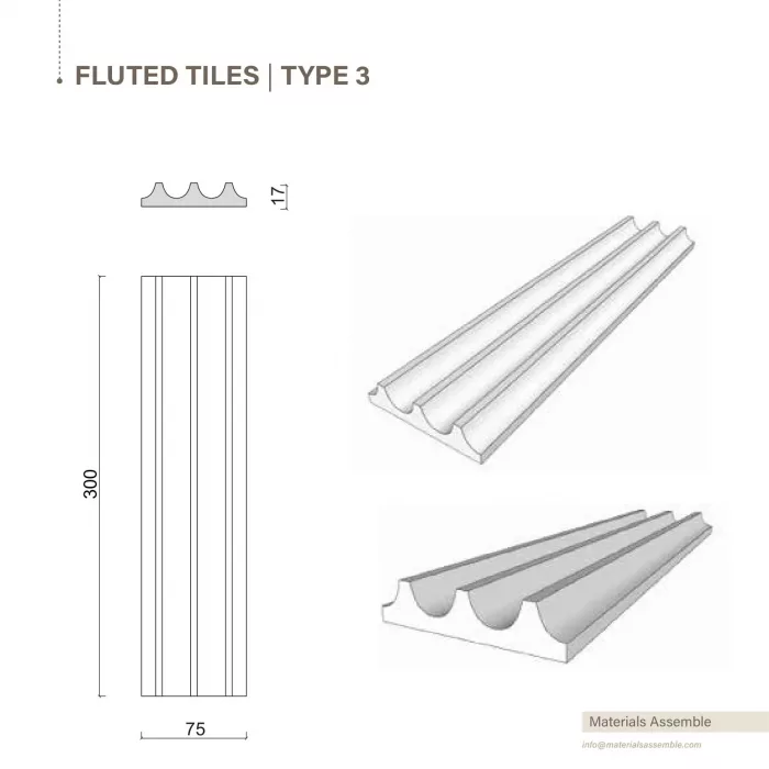 Fluted Tiles Type 3 - Image 4